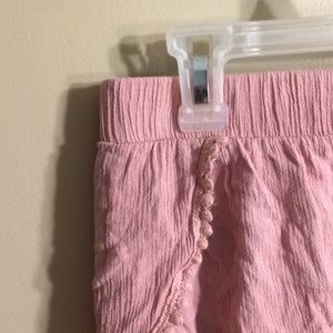 Pink lounge shorts